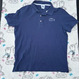 Lacoste Blue Polo Shirt Classic Style